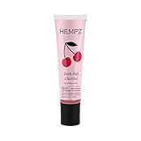 Hempz Cherry Tinted Lip Balm, hydrating gloss for dry cracked lips, Dark Red Cherries, .44 fl.oz.
