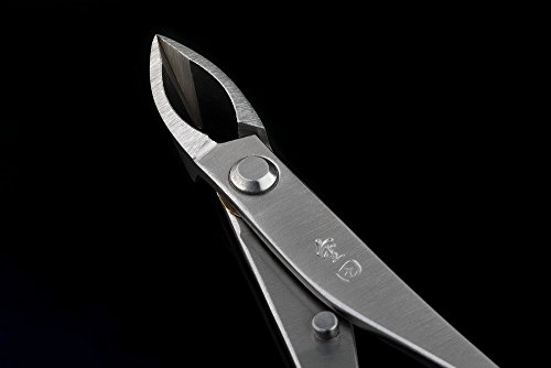 Branch Cutter Narrow Edge Cutter Bonsai Tools concave Straight Edge Stainless Steel 180mm (7-3/8