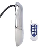 OKAT Unterwasserlicht, RGBW AC12V Hohe Helligkeit Korrosionsbeständig 468LED Schwimmbadlampe IP68 Wasserdicht für Landschaft für Innenhof für Garten(Schale ohne Muster)