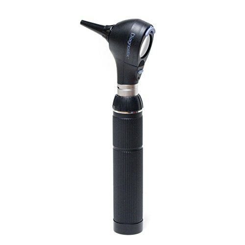 ADC Otoscope, Portable, Rechargeable Plug in Handle, LED Lamp, 3.5V, Soft Case, Diagnostix 5411L