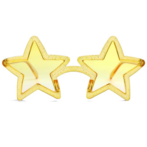 Image of VANLINKER Colorful Star Shape Sunglasses lovely cute sun glasses Party Glasses VL9839