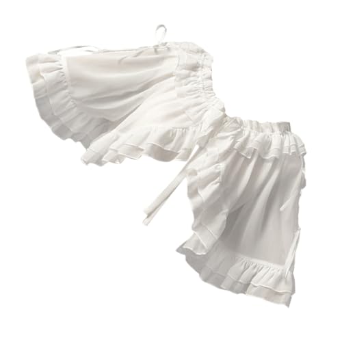 Châle style Lolitas respirant contre la chaleur en shooting