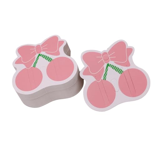 100Pcs Hair Accessory Display Cards Recycled Paper Hairpin Holder Card for Hairpin Clip and Hair Ornament Storage Jewelry Displa