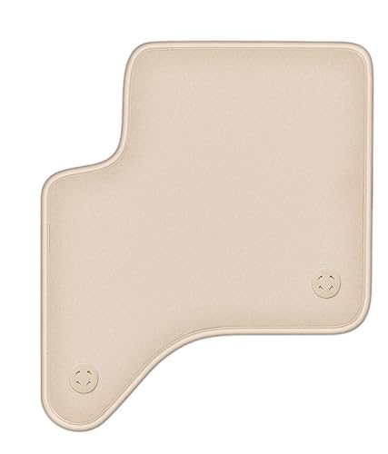 Tapis de sol Fiat 600 Hybryda 2024 en moquette élégante beige Fortuna