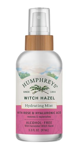 Humphreys Witch Hazel Hydrating Toner Mist Spray | Balancing & Hy...