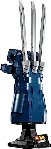 Image of LEGO Marvel Wolverine's Adamantium Claws 76250 Collectible Building Kit; X-Men Glove for Adult Fans and Model-Makers