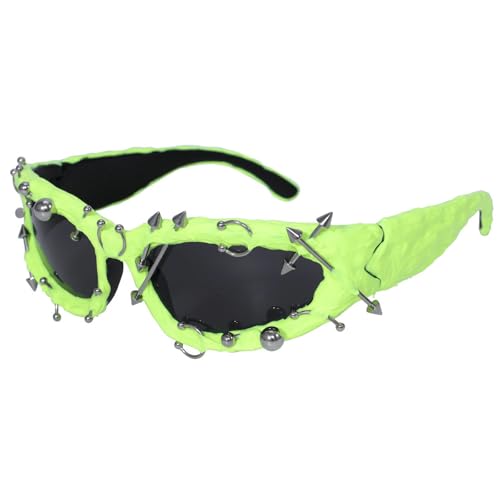 Image of Wrap Around Y2K Sunglasses Men And Women Cool Sunglasses Personalized Street Party sunglasses N45