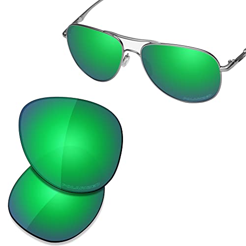 Image of SAUCER Premium Replacement Lenses & Nosepads for Oakley Elmont M OO4119 | UV400 Protection, Anti-Scratch, Precise Fit