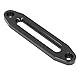 VOANZO Windenklüsen-Seilführung, Windenklüsen-Seilführung, 12,4 cm (4,88 Zoll), für ATV, 3000–4000 lb, Belastung, Aluminium-Windenklüsen-Seilführung, Anti-Bindung, universell für Universal (schwarz)