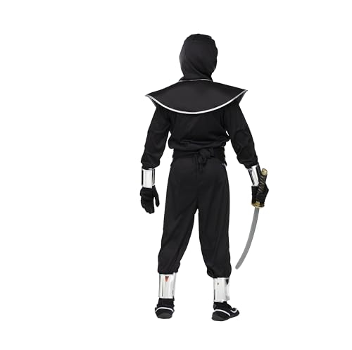 Fun World 131602M Mirror Ninja Silver Costume thumb #2
