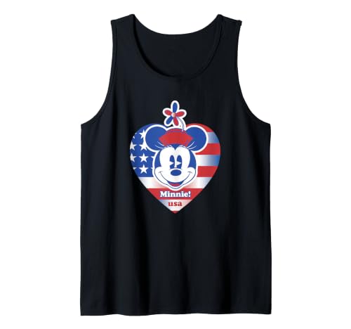 Débardeur américain Minnie cœur parfait pour vos barbecues et fêtes d'été