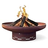 Ventilación: la base especialmente diseñada cuenta con ranuras de ventilación para garantizar un flujo de aire óptimo para un rendimiento eficiente de combustión de madera