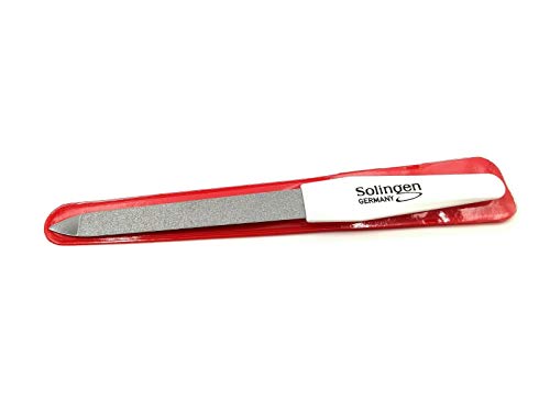 3 Profi Nagelfeilen Solingen Saphir Feile Maniküre Nagelfeile Metall Fein Grob Set Solinger Qualität – Bild 6