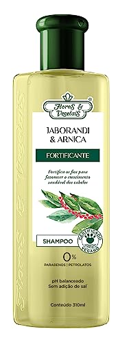 Flores e Vegetais Shampoo Jaborandi Arnica Fort 310Ml E Vegetais