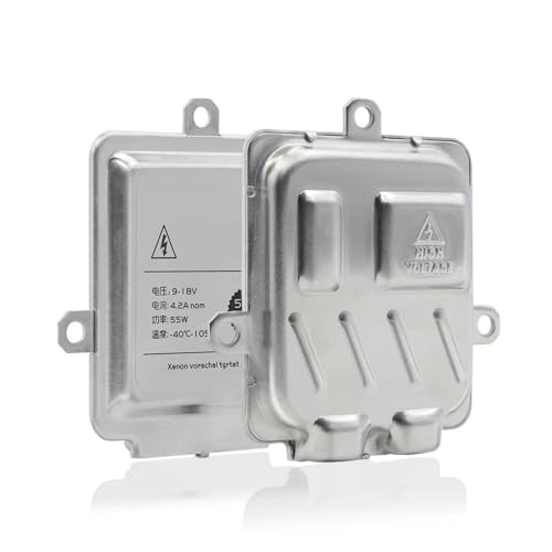 Balasto Xenón HID 55W CA Arranque Rápido de 2 Piezas para Bombilla de Coche H7 y H4