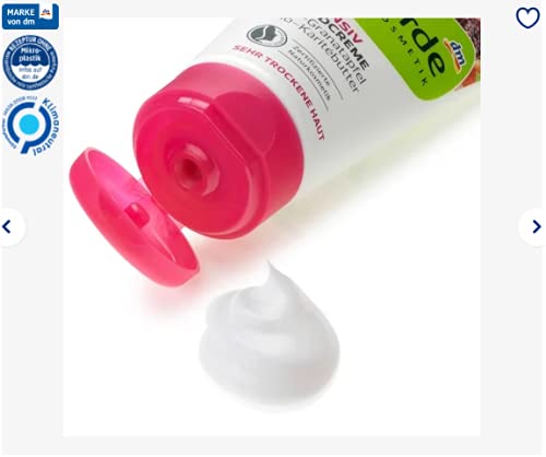 Alverde NATURAL COSMETICS Hand cream intensive organic pomegranate & organic shea butter, 75 ml image 3