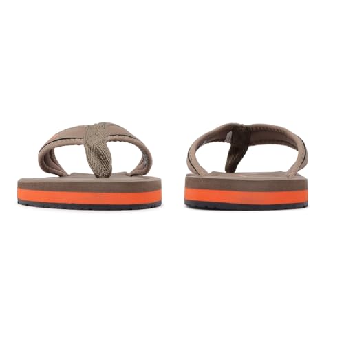 SPARX mens Sf0048g CAMEL FL. ORANGE Flip Flop - 6 UK (SF0048G)
