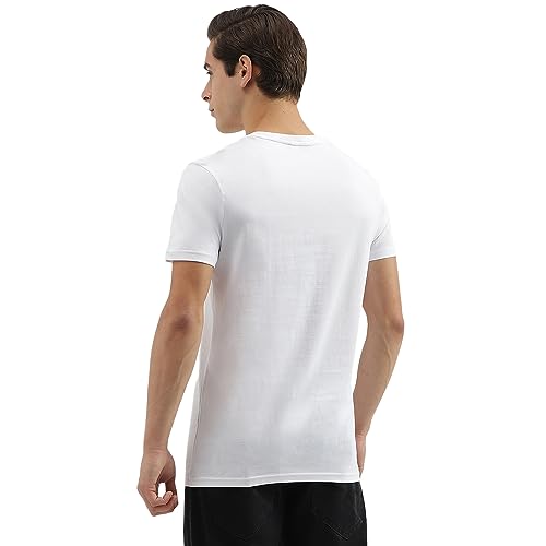 Image of UNITED COLORS OF BENETTON Men's Solid Regular Fit T-Shirt