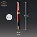 PARKER Sonnet Fountain Pen, Red Lacquer with Gold Trim, Medium Nib (1931474)