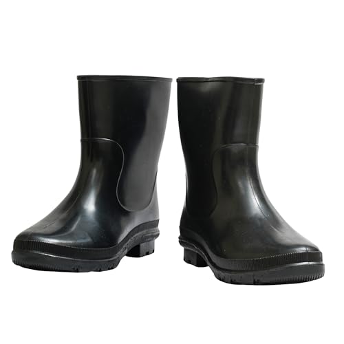 Image of Hillson Gumboot DON for Men & Women | Waterproof Rainboot, Anti-Skid Sole, Protection from Oil, Acid, Chemicals etc. | Size 07 INDIA /UK