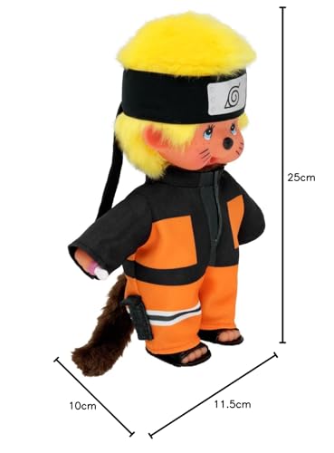 Peluche Monchhichi X Naruto Shippuden Monchhichi La Peluche - vue 5