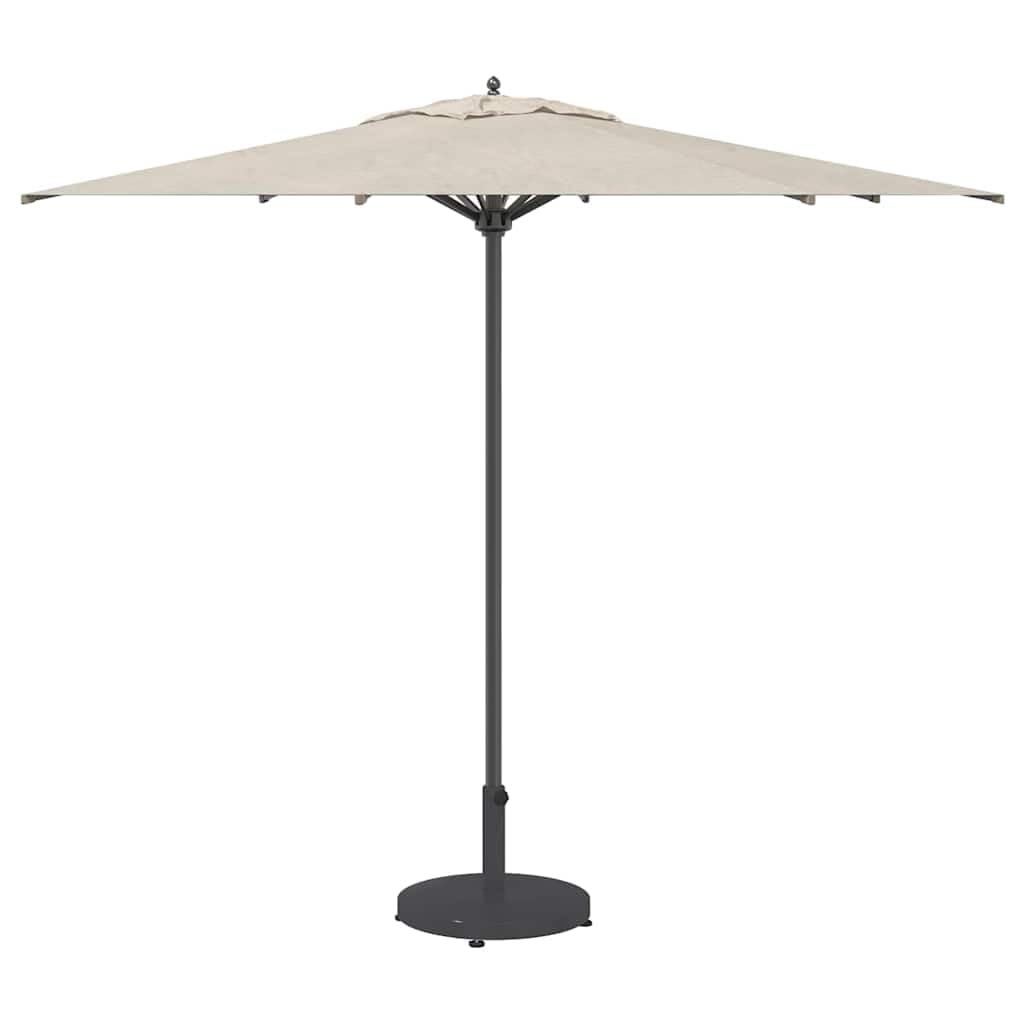 Supporto per ombrellone in acciaio grigio scuro, 48 x 48 x 32 cm, peso 24,6 kg, per giardino, balcone, terrazza, patio, stabile base per ombrellone e supporto per ombrellone per una presa