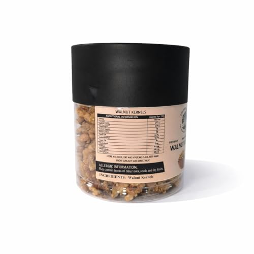 Image of PRITHVI PURE Walnuts Kernels 250 Gram | Natural Crunchy & Nutritious | Akhrot Without Shell | Rich in Omega-3, Protein & Antioxidants | Gluten-Free | Ideal for Snacking, Baking & Cooking