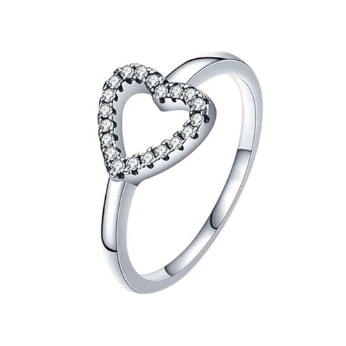 Bague fiançailles argent sterling 925 le cadeau d'anniversaire idéal