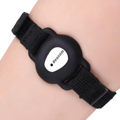 Arm Band for Dexcom G7 8-18 Inch Adjustable Armband Compatible with CGM Continuous Glucose Monitor System Transmitter Protection Sensor Cover (No More Adhesive Patches Waterproof)