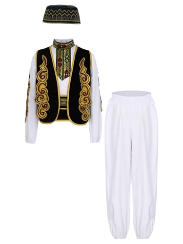 Vêtements arabes garçon amples qui ne grattent pas avec sarouel