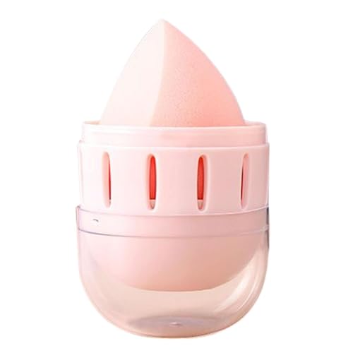 Estuche De Viaje para Blender De Maquillaje,Transparente Portátil con Tapa Antipolvo,Estuche Portátil para Esponja De Maquillaje - para Viaje Diario Hogar Noche Boda Oficinas Fiestas