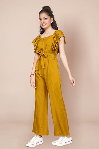Image of Jwalin Girl's A-Line long Jumpsuit