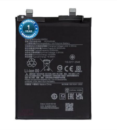 Image of Original BM5V Battery for Redmi Note 13 Pro 2312DRA50C, 2312CRAD3C, 2312DRA50G, 2312DRA50I Battery with 1 Year Warranty***(DRE54)