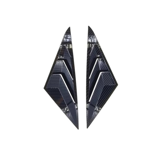 Persiennes de vitre latérale pour Hyundai Sonata 2011-2014, garniture de volet noir