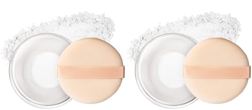 Image of MARS Born To Bake Setting Loose Powder For Oil Control Matte Finish (8.0gm) (TRANSLUCENT) | Ultra-Fine & Weightless | Long-Lasting | Crease Proof | Blurs Pores & Smooths Fine Lines (Pack of 2)