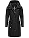 Produktbild Ragwear Damen Übergangsjacke Outdoor-Jacke Parka aus recycelten Materialien Summer Reloved Remake Black Gr. M