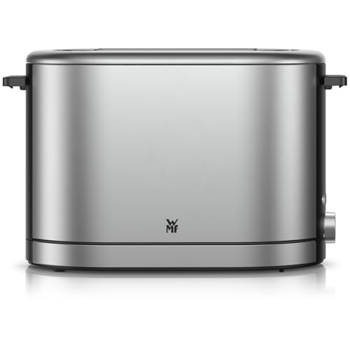 WMF Lono Silk Toaster 2 Scheiben, Edelstahl Doppelschlitz Toaster...
