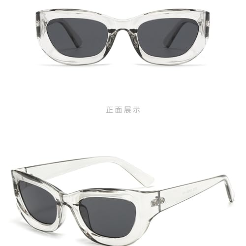 Trendy Cute Cat Eye Women Sunglasses Luxury Fashion Men Outdoor Drive Travel Shades Eyewear Uv4003