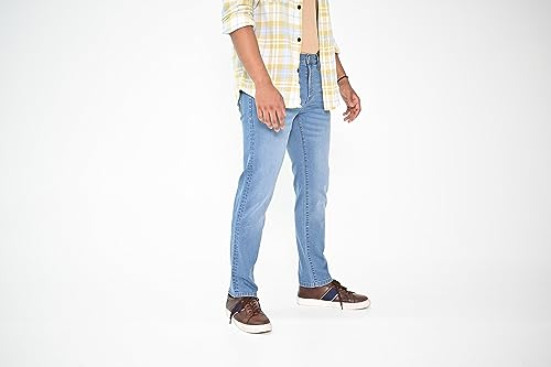 Alamo Stretch Slim Fit Jeans for Men - Classic Denim Men's Jeans with 5 Pockets2