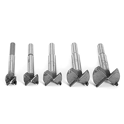 Juego de 5 brocas para madera 15 a 35 mm miniatura 1