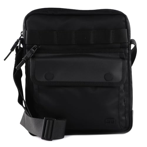 Sacoche Tommy Hilfiger TH City Reporter Black petit sac noir bandoulière homme pratique