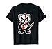 Muñeca Panda malvada con sangre y cuchillo Camiseta