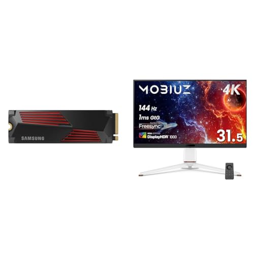 Samsung 990 PRO q[gVNf 2TB PS5mFς PCIe 4.0(ő]x 7,450MB/b) NVMe M.2 MZ-V9P2T0G-IT/EC Kۏؕi+xL[Wp BenQ MOBIUZ EX321