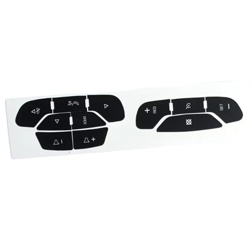 Autocollants boutons volant Cadillac Escalade 2007-2014 rénovation intérieur