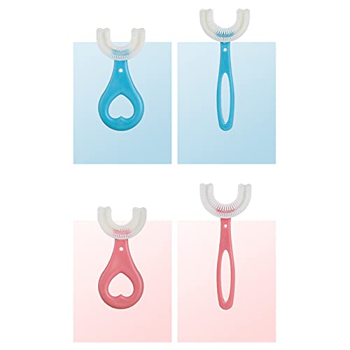 Spazzolino da denti a forma di U, spazzola per