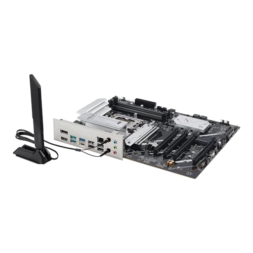 PRIME B860-PLUS WIFI, Scheda Madre Intel ATX, 8+1+1+1 Fasi di Alimentazione, Slot DDR5, PCIe 5.0, 2 Slot M.2, WiFi 6E, Ethernet Realtek 2.5 GB, DisplayPort, HDMI, USB-C 20 Gbps, Nera - Scheda madre - Immagine 5