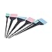 Luatoxry 6Pcs Hair Dye Brush, Varisized Hair Color Brush, Silicone Color Brushes for Salon, Soft Coloring Brushes Dye for Home DIY Dyeing, Barber Shop, Salon Hairs Treatments
