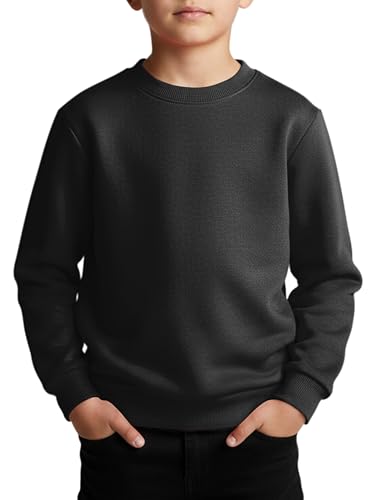 Image of Juniors Fashion Store Boys sweatshirt (UK, Age, 9 Years, 11 Years, Regular, Black)