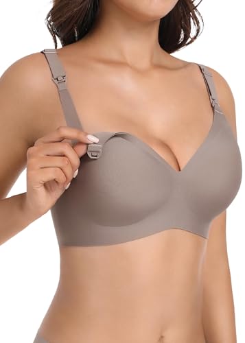 Kohentact Nahtloser Still-BH ohne Bügel – drahtloser Komfort-BH für...