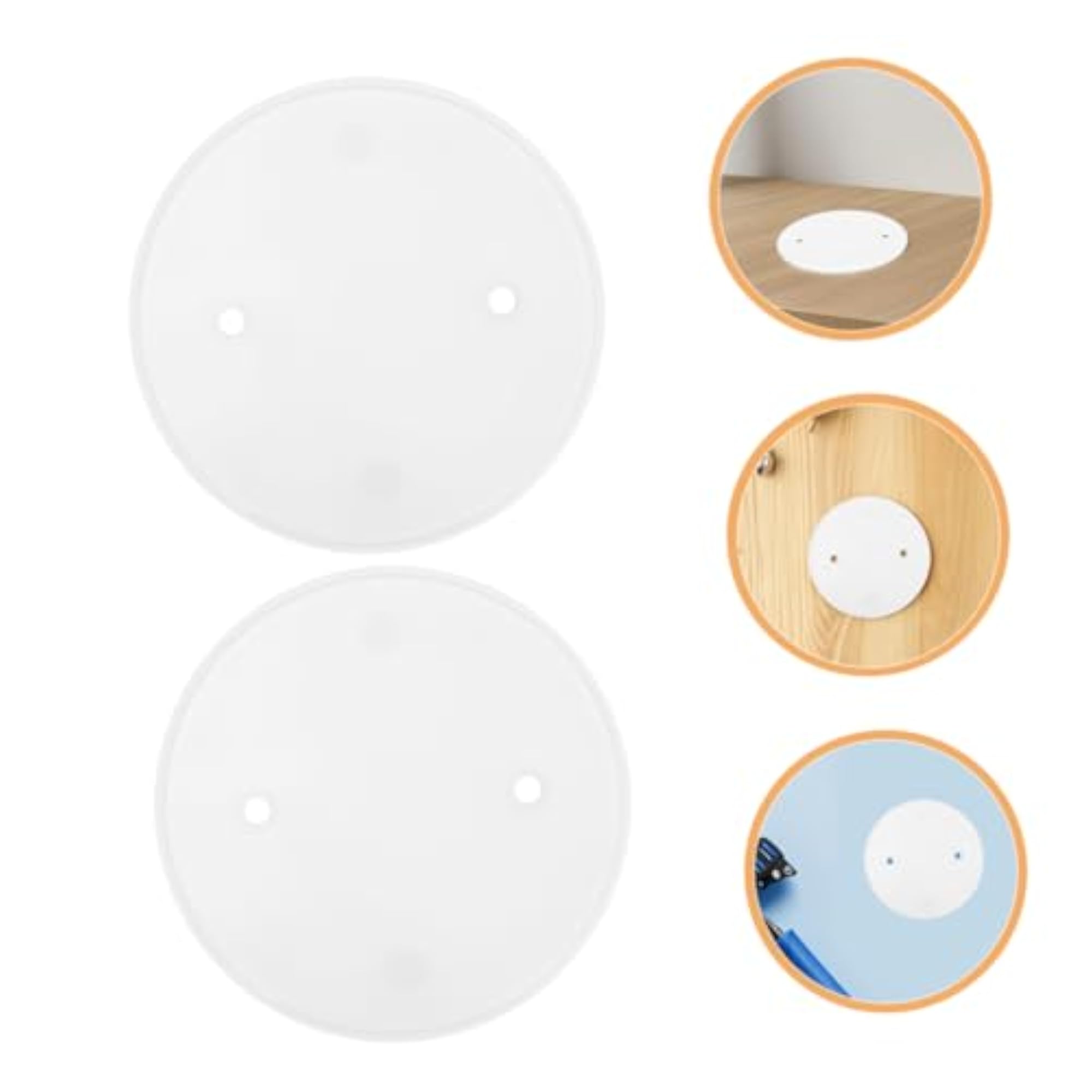 20pcs Ceiling Light Plate Outlet Covers
